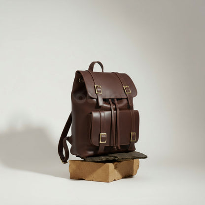 Morral de piel de vaca importada